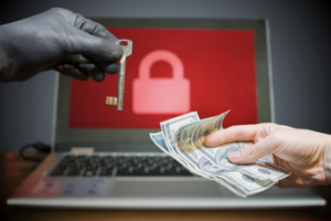 Paying money in exchange of key, a ransomware concept